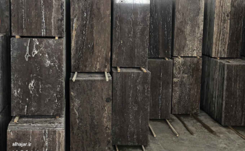 حجر خور وبيابانك حجر ترافرتين تكاب